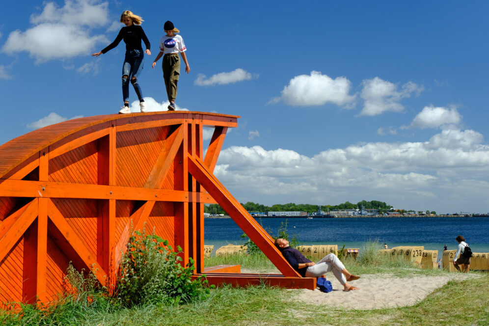 Michael Pasdzior, Brücke über das Meer von Ojars Petersons. Copyright Michael Pasdzior